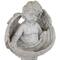8" Cherub Wrapped in Wings Outdoor Garden Statue